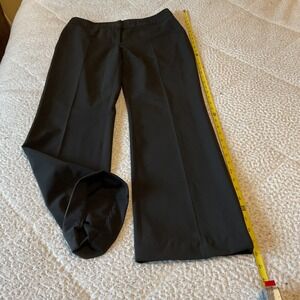 Smart Set Dress Pants Women Size 7 Black Excellent Wide Leg Trousers 54036
